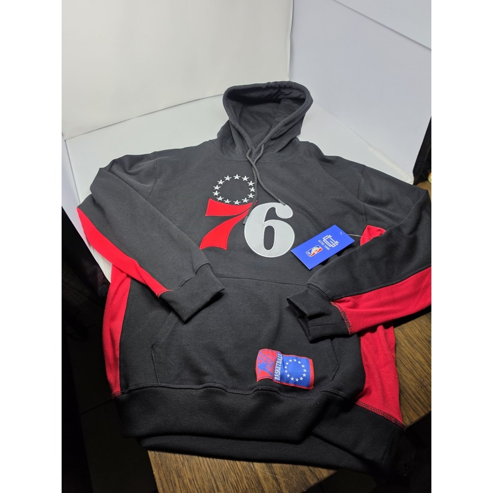NBA Philadelphia 76ers ULTRA GAME Pullover Hoodie Size Medium NWT